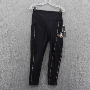 Certo Florida State Seminoles FSU Assembly Leggings Black Womens Large NEW
